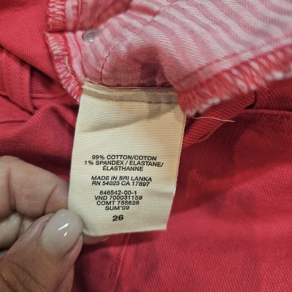 GAP Bright Pink Jeans Size 26 – Cotton Stretch Denim - Picture 4 of 8